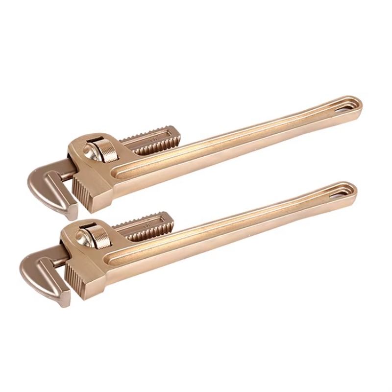 Pipe Wrench Adjustable - Clé à tuyau réglable anti-étincelles de