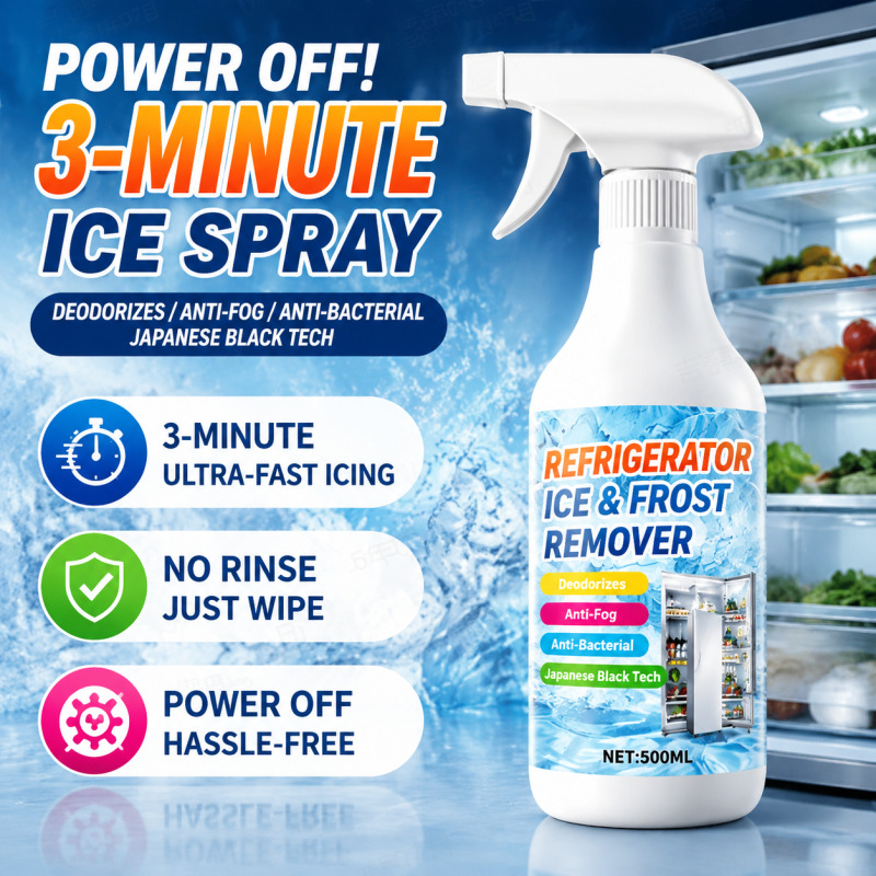 Home Improvement Kit - Spray dégivrant haute efficacité pour réfrigérateur