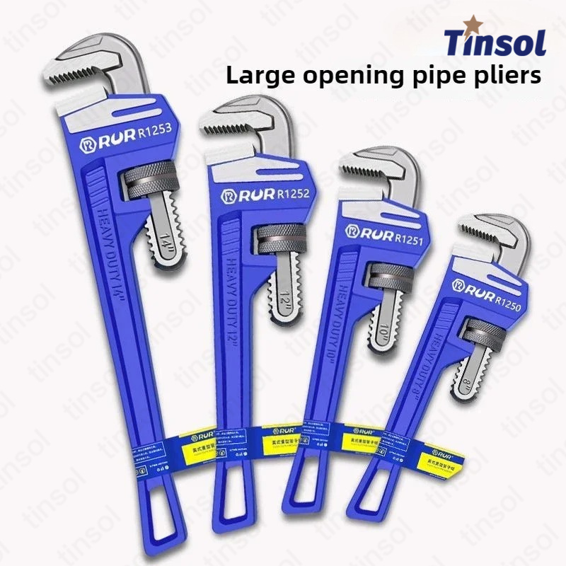 Pipe Wrench Adjustable - Clé à tuyau droite réglable en