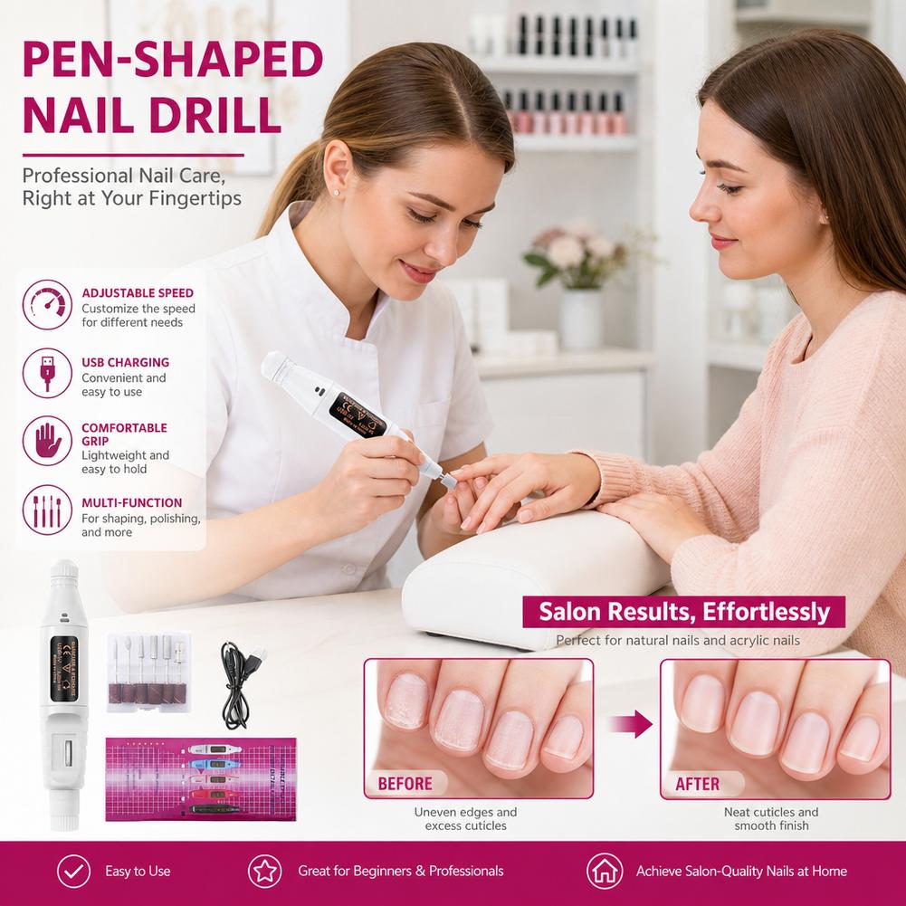 Stylo perceuse à ongles électr - Home Improvement Kit avis et prix