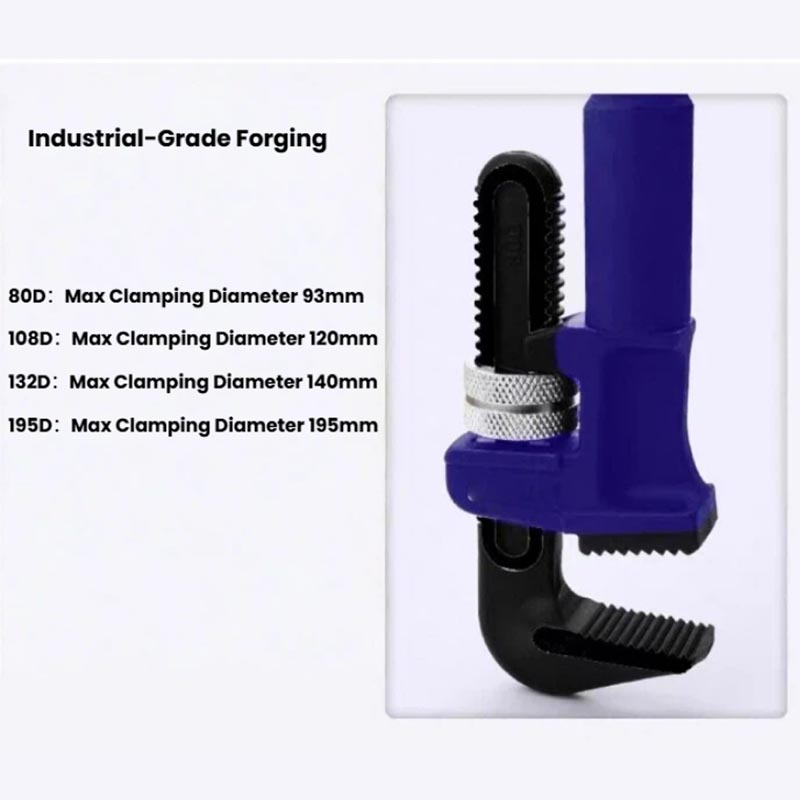 Clé à tuyau télescopique robus - Pipe Wrench Adjustable avis et prix