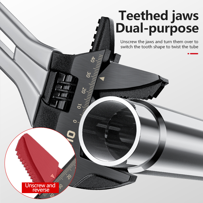 Grande clé ouverte réglable en - Pipe Wrench Adjustable avis et prix